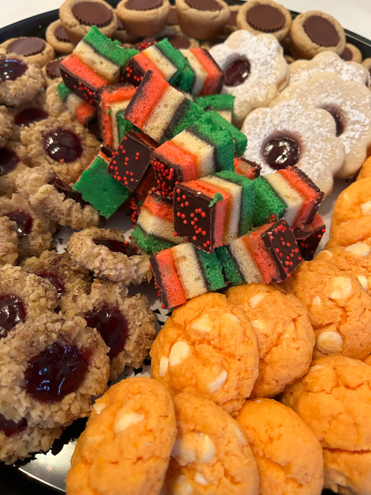 2 lb. cookie tray $ 30