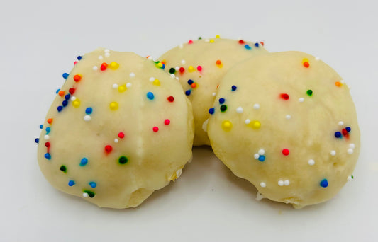 Italian lemon cookies $ 15 lb.